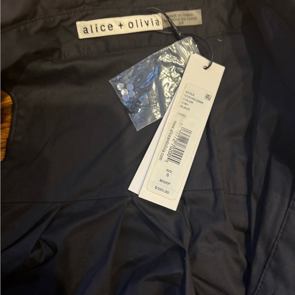 Alice + Olivia Black Shirt - Picture 2 of 2